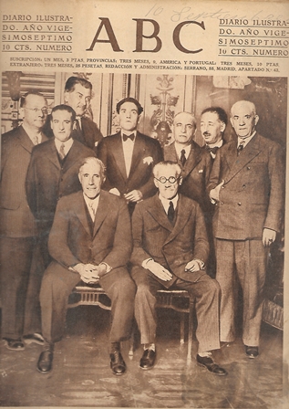 PERIODICO ABC MADRID-SEVILLA  10 SEPTIEMBRE DE 1931. MADRID EN EL CONGRESO