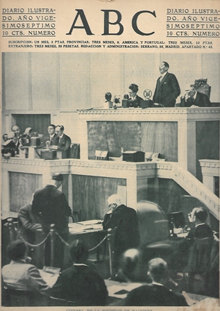 PERIODICO ABC MADRID-SEVILLA 12 SEPTIEMBRE DE 1931. GINEBRA EN LA SOCIEDAD DE LAS NACIONES