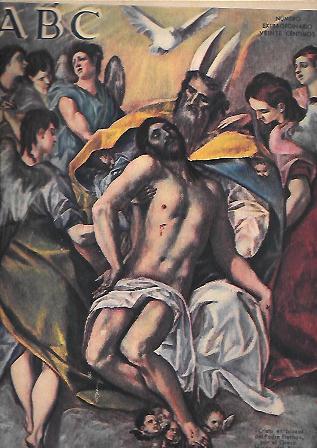 PERIODICO ABC MADRID-SEVILLA 5 DE MAYO DE 1932 Nº9136 CRISTO EN BRAZOS DEL PADRE ETERNO