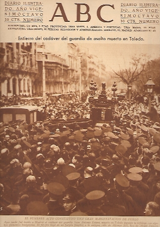 PERIODICO ABC MADRID-SEVILLA 12 DE MARZO DE 1932 Nº9091 FUNEBRE ACTO CONSTITUCIONAL