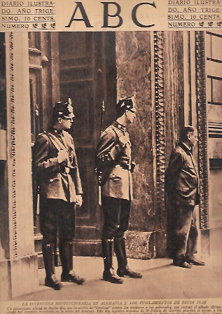 PERIODICO ABC MADRID-SEVILLA 5 DE JULIO DE 1934 Nº9707 INTENTONA REVOLUCIONARIA EN ALEMANIA