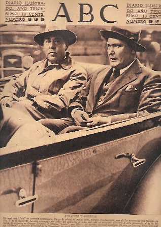 PERIODICO ABC MADRID-SEVILLA 6 DE JULIO DE 1934 Nº9708 STRASSER Y GOERING