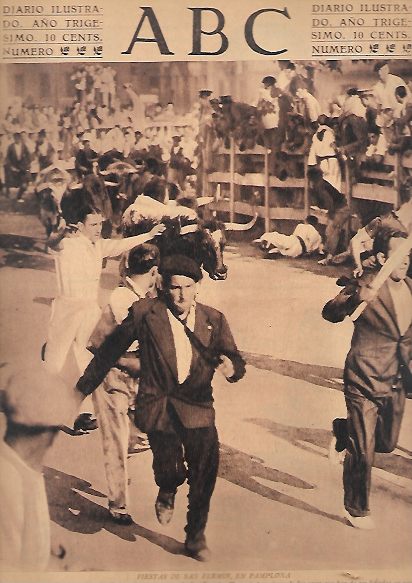 PERIODICO ABC MADRID-SEVILLA 11 DE JULIO DE 1934 Nº9712 SAN FERMIN PAMPLONA