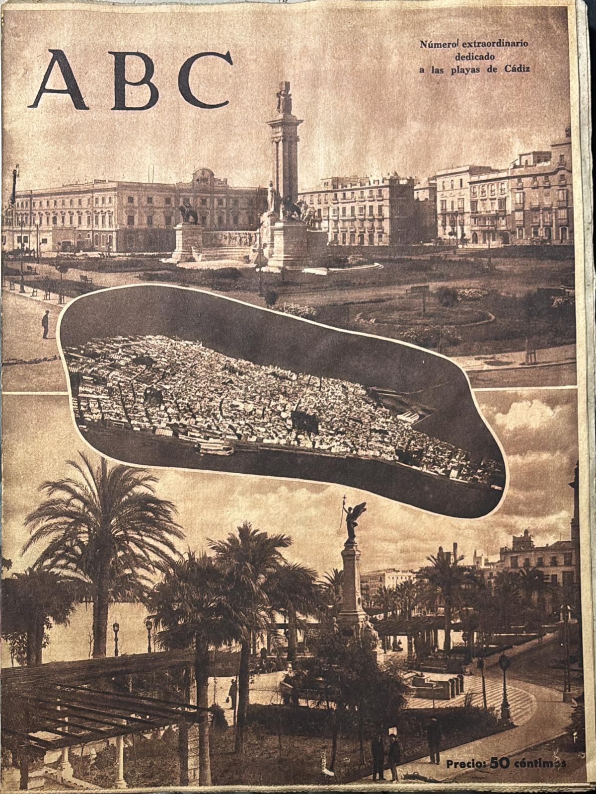 PERIODICO ABC MADRID-SEVILLA 13 DE JULIO DE 1945 Nº 13073