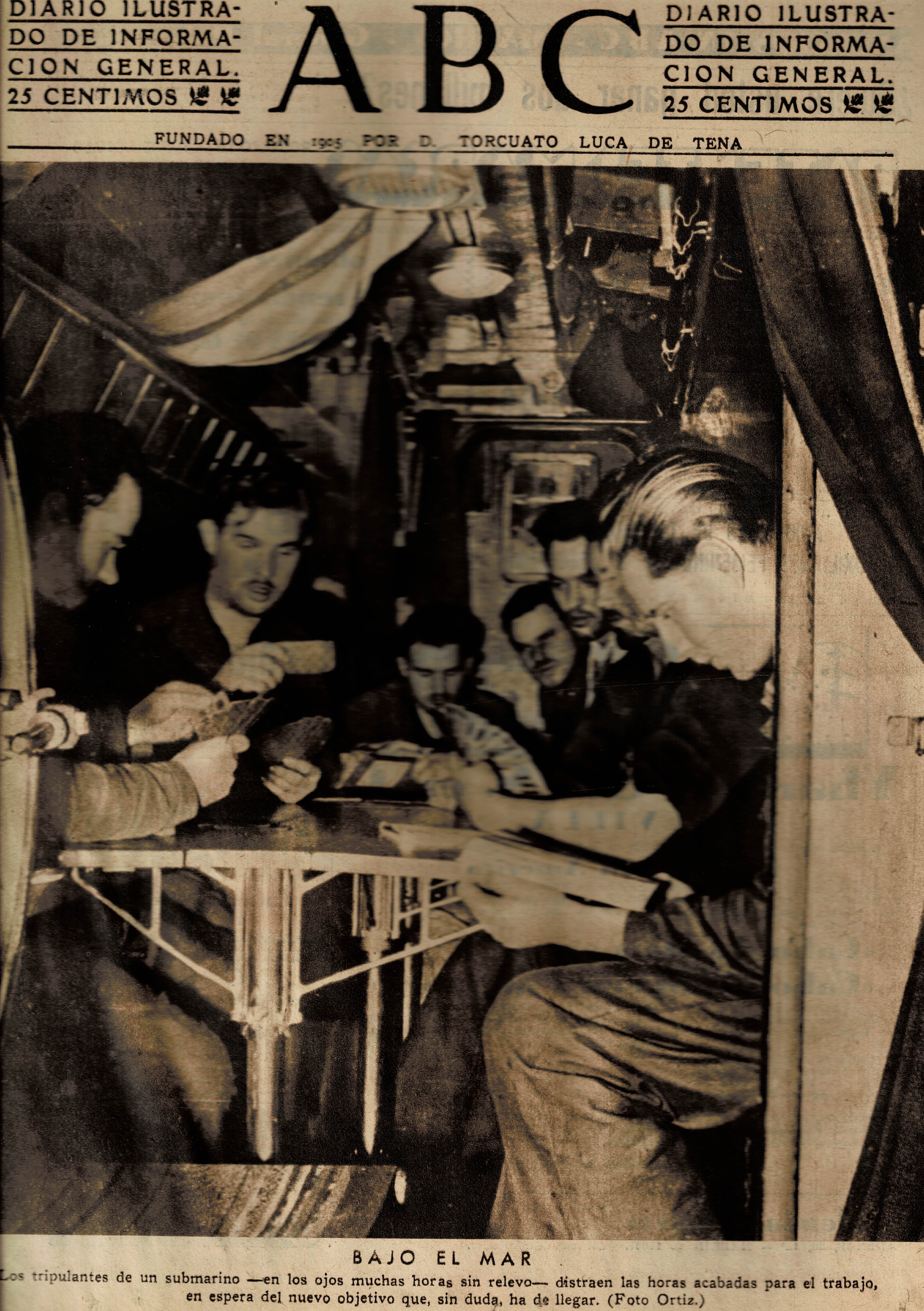 PERIODICO ABC MADRID-SEVILLA 20 DE SEPTIEMBRE DE 1942