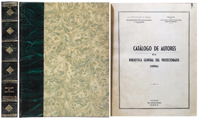 CATALOGO DE AUTORES DE LA BIBLIOTECA DEL PROTECTORADO (CENTRAL)