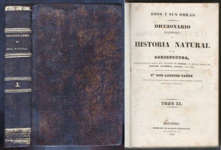 DICCIONARIO PINTORESCO DE HISTORIA NATURAL Y DE AGRICULTURA TOMO II