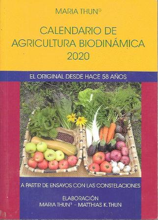 CALENDARIO DE AGRICULTURA BIODINAMICA 2020