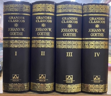 GRANDES CLÁSICOS: JOHANN W. GOETHE (4 TOMOS)