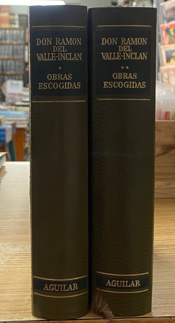 DON RAMON DEL VALLE-INCLAN OBRAS ESCOGIDAS (2 TOMOS)