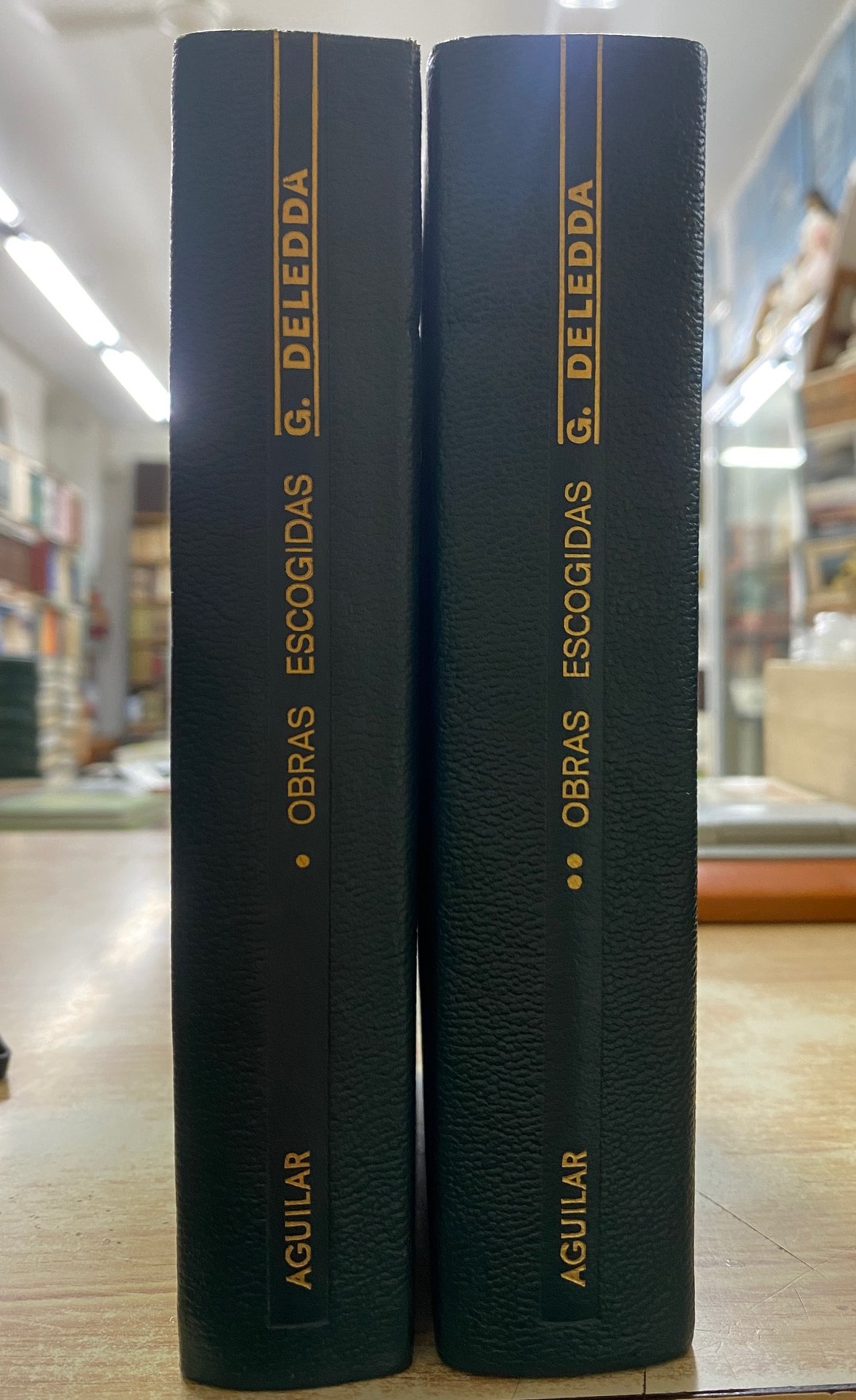 G. DELEDDA, OBRAS ESCOGIDAS (2 TOMOS)