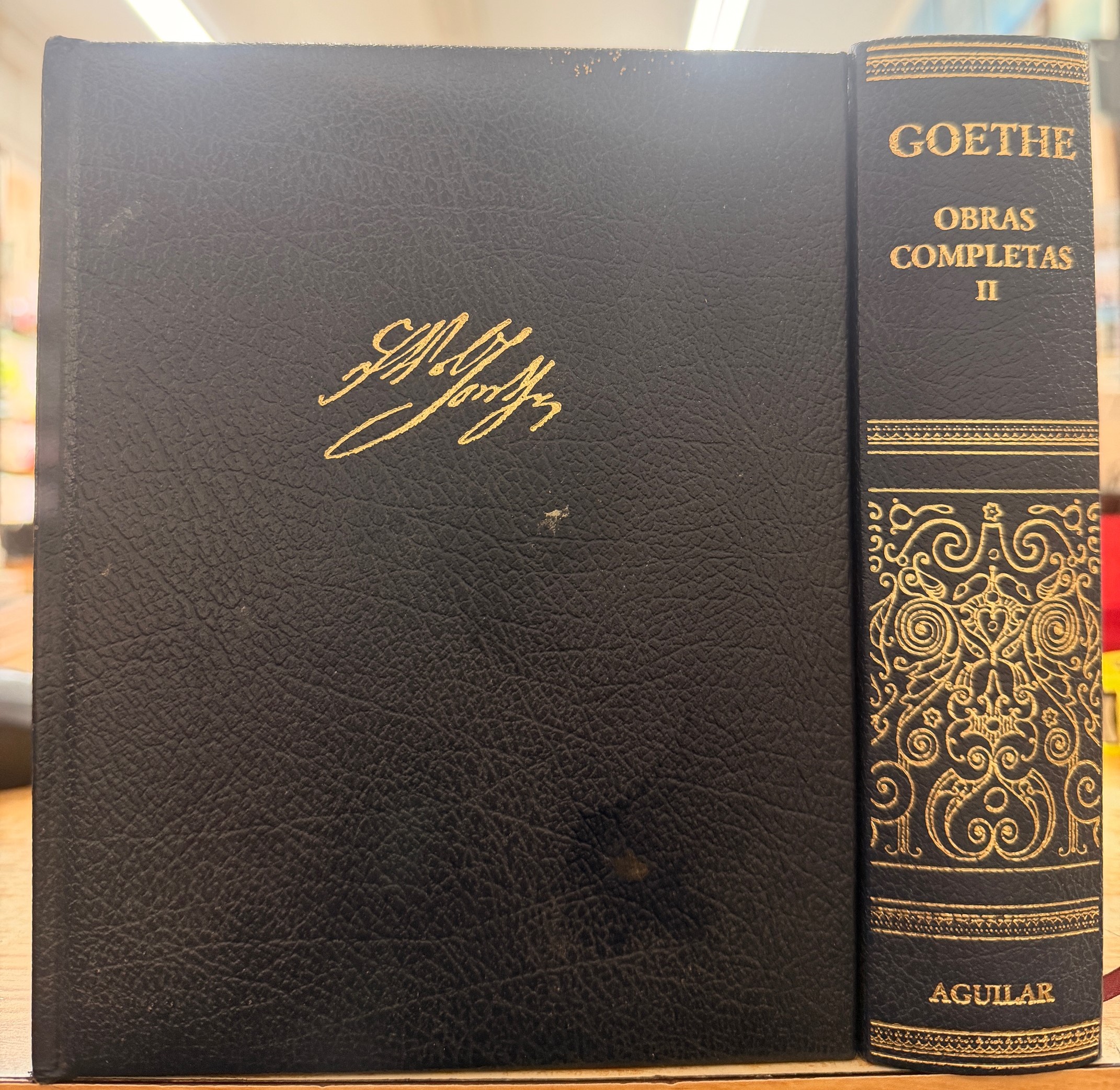 JOHANN W. GOETHE, OBRAS COMPLETAS (2 TOMOS)