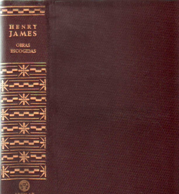 HENRY JAMES, OBRAS ESCOGIDAS