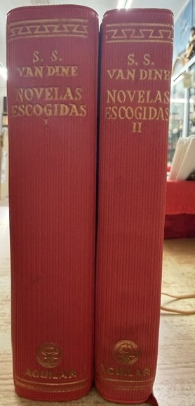 S.S. VAN DINE, NOVELAS ESCOGIDAS. COLECCIÓN LINCE ASTUTO (2 TOMOS)