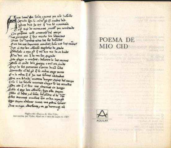POEMA DE MIO CID