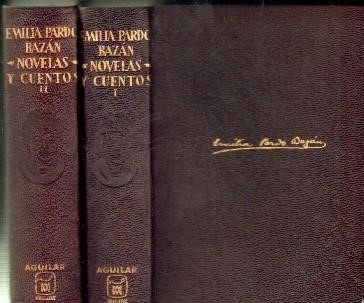 OBRAS COMPLETAS EMILIA PARDO BAZÁN. NOVELAS Y CUENTOS. 2 TOMOS (AGUILAR)
