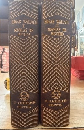EDGAR WALLACE, NOVELAS DE MISTERIO (2 TOMOS)