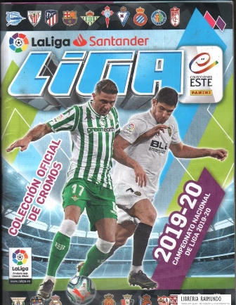 LA LIGA SANTANDER, COLECCIÓN OFICIAL DE CROMOS 2019-2020. ÁLBUM INCOMPLETO