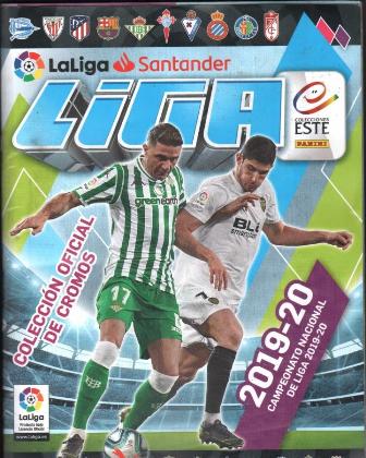 LA LIGA SANTANDER, COLECCIÓN OFICIAL DE CROMOS 2019-2020. ÁLBUM INCOMPLETO