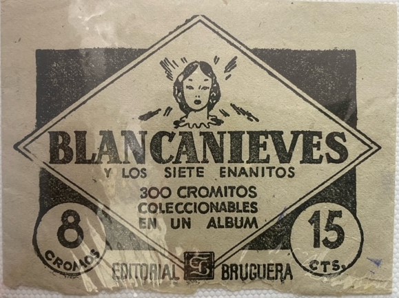 CROMOS SUELTOS ALBUM BLANCANIEVES Y LOS SIETE ENANITOS (LEED DESCRIPCIÓN)