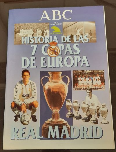 HISTORIA DE LAS 7 COPAS DE EUROPA. REAL MADRID. ÁLBUM COMPLETO