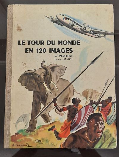 ÁLBUM DE CROMOS. LE TOUR DU MONDE EN 120 IMAGES. VACÍO