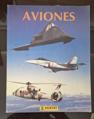 ÁLBUM DE CROMOS. AVIONES. INCOMPLETO