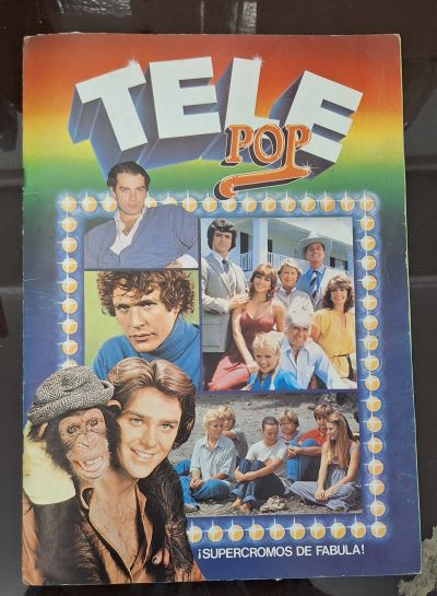 ÁLBUM DE CROMOS. TELE POP. INCOMPLETO