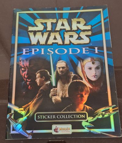 ÁLBUM DE CROMOS STAR WARS. EPISODE I. INCOMPLETO