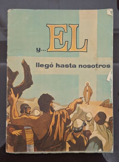 ÁLBUM PARA CROMOS. Y..ÉL LLEGÓ HASTA NOSOTROS (NUEVO TESTAMENTO). INCOMPLETO