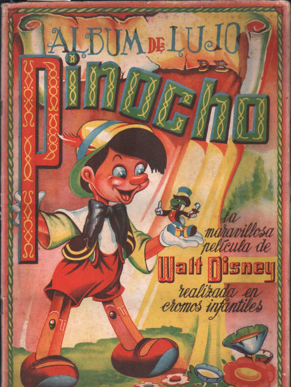 ALBUM DE LUJO DE PINOCHO. CROMOS. COMPLETO