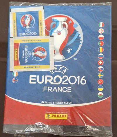 ÁLBUM DE CROMOS. EURO2016. FRANCE. PRECINTADO. INCOMPLETO