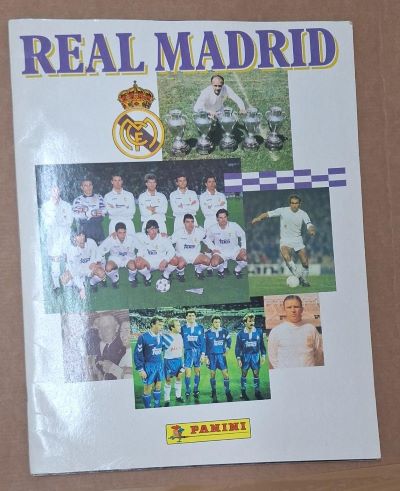 ÁLBUM DE CROMOS. HISTORIA REAL MADRID. INCOMPLETO