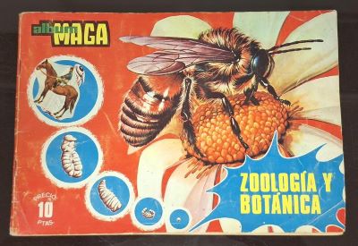 ÁLBUM DE CROMOS. MAGA. ZOOLOGÍA Y BOTÁNICA. INCOMPLETO, SÓLO FALTA EL 138
