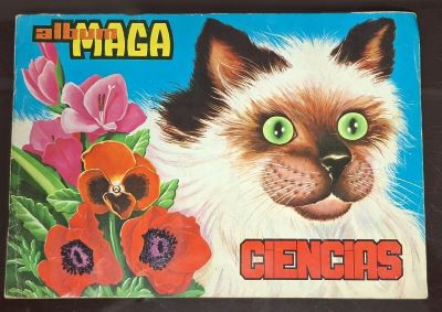 ÁLBUM DE CROMOS. MAGA. CIENCIAS. INCOMPLETO