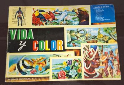 ÁLBUM DE CROMOS. VIDA Y COLOR. COMPLETO