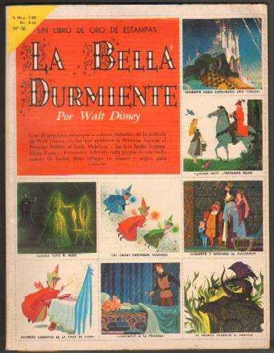 UN LIBRO DE ORO DE ESTAMPAS LA BELLA DURMIENTE, Nº 36. COMPLETO
