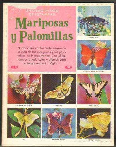 UN LIBRO DE ORO DE ESTAMPAS MARIPOSAS Y PALOMILLAS Nº 54. COMPLETO
