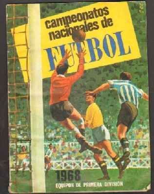 ALBUM FÚTBOL. CAMPEONATOS NACIONALES DE FÚTBOL. 1968 EQUIPOS DE PRIMERA DIVISIÓN. COMPLETO