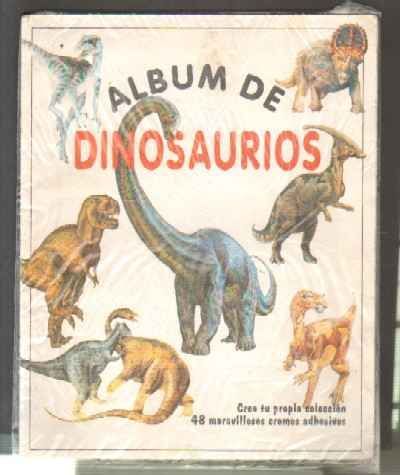 ALBUM DE DINOSAURIOS. ALBUM COMPLETO.