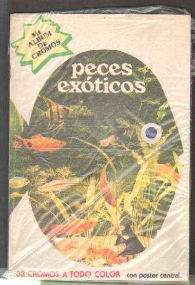 PECES EXOTICOS. ALBUM COMPLETO.