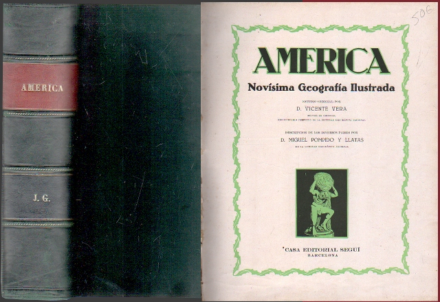 AMERICA - NOVISIMA GEOGRAFIA ILUSTRADA