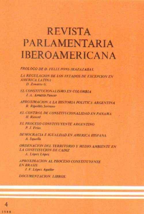 REVISTA PARLAMENTARIA IBEROAMERICANA