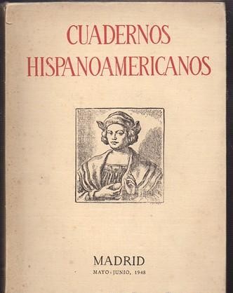 CUADERNOS HISPANOAMERICANOS 3 - MADRID, MAYO - JUNIO 1948.