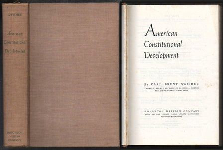 AMERICAN CONSTITUTIONAL DEVELOPMENT