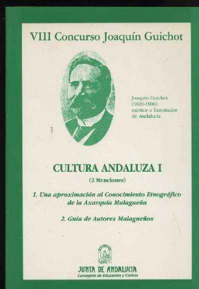 VIII CONCURSO JOAQUIN GUICHOT CULTURA ANDALUZA I ( 2 MENCIONES )