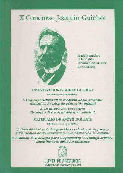 X CONCURSO JOAQUIN GUICHOT INVESTIGACIONES SOBRE LA LOGSE ( 2 MENCIONES ESPECIALES )