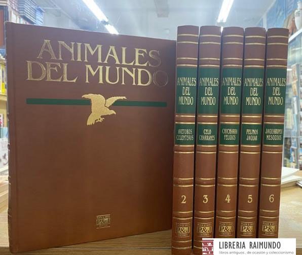 ANIMALES DEL MUNDO (6 TOMOS)