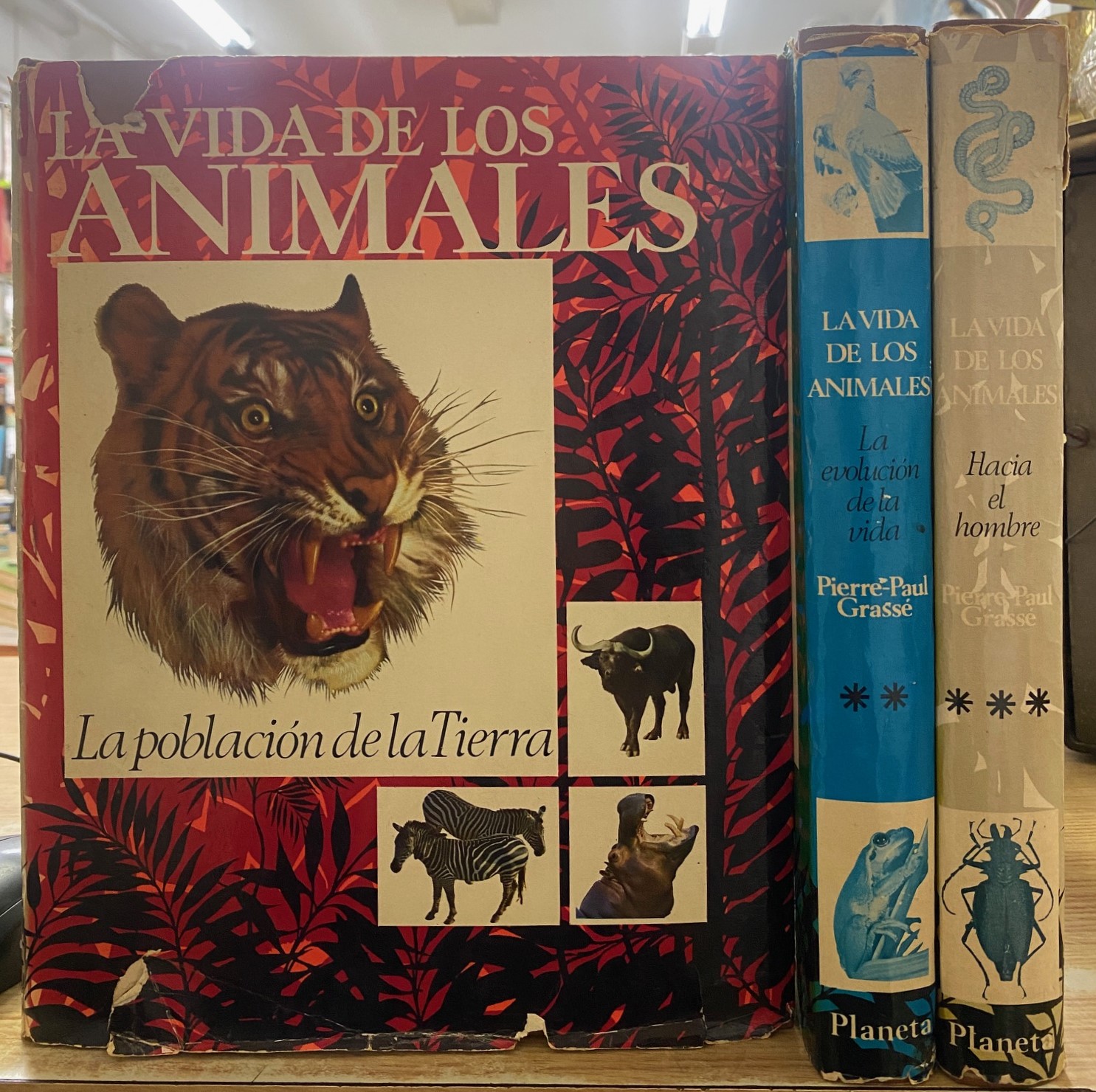 LA VIDA DE LOS ANIMALES. 3 TOMOS
