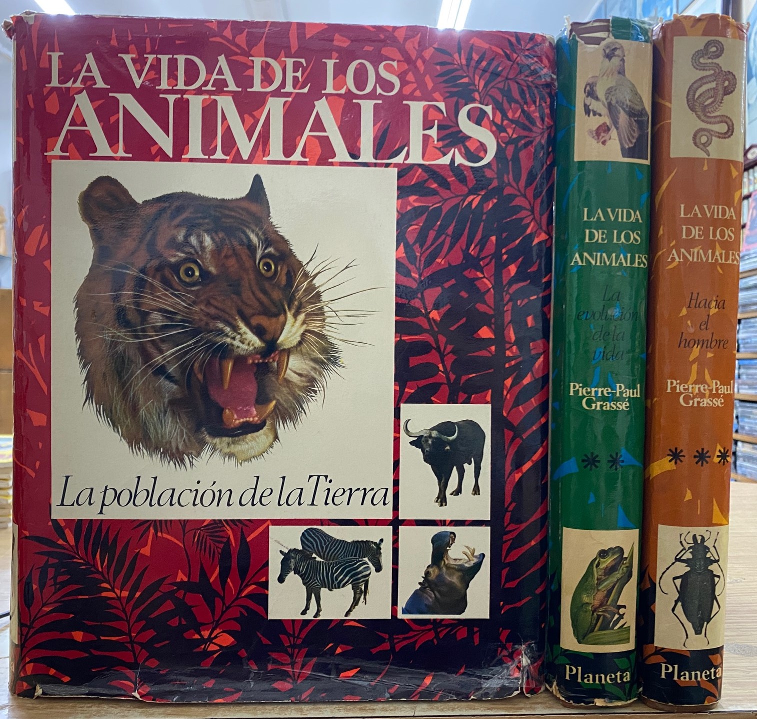 LA VIDA DE LOS ANIMALES. 3 TOMOS